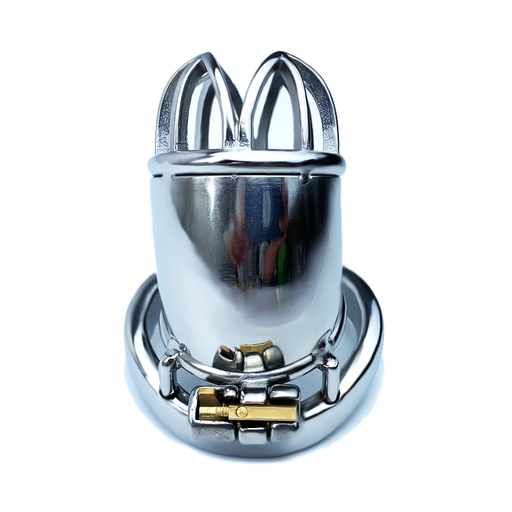 frrk不锈钢男用贞操锁尿道开口式jj笼子成人情趣性贞洁锁控欲玩具