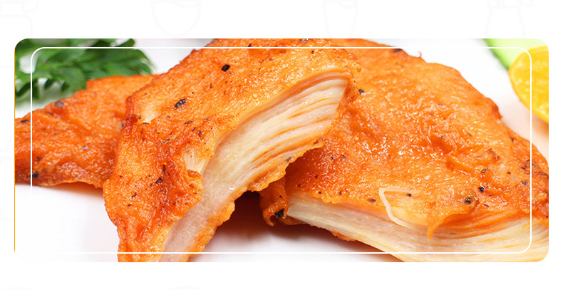 新奥尔良腿排 100g*10片*10包 大鸡排汉堡 冷冻食品 半成品菜批发