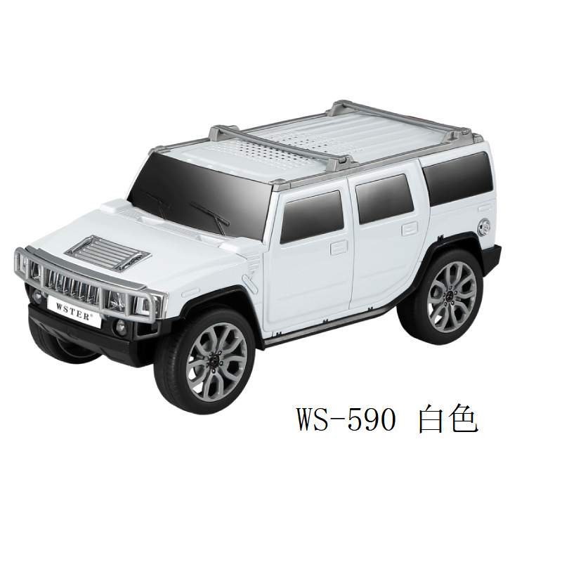 Cross-Border E-Commerce New Ws590 Hummer Car Model Bluetooth Audio Super Dynamic Bass Boost Audio Large Volume TWS Speaker