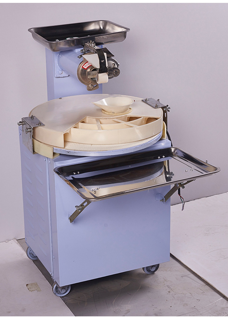 猎鹰面团切割自动馒头机家用滚圆机商用圆盘式分割机成型机圆馒头