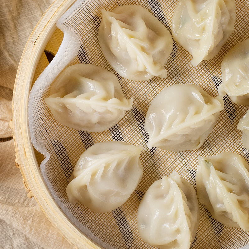 猪肉水饺500食品沙县小吃柳叶蒸饺早餐半成品速冻熟皮饺-阿里巴巴