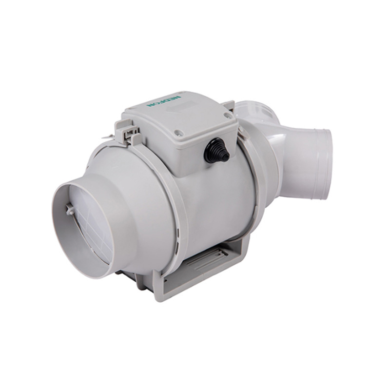 绿岛风管道风机卫生间排气扇静音送风机地下室抽风机 djt10-13sy