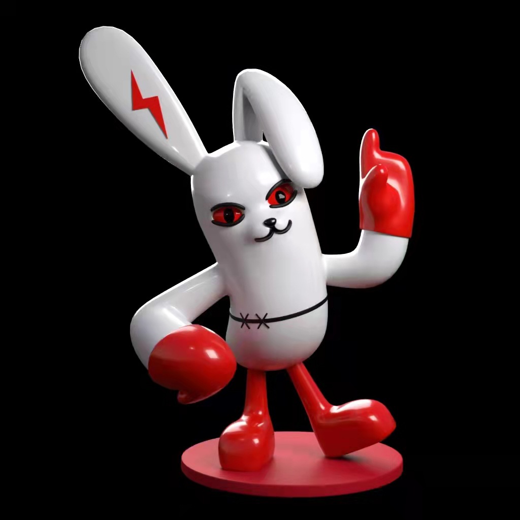 潮流闪电兔智能温度显示杯316不锈钢食品级保温杯黑科技高端茶杯