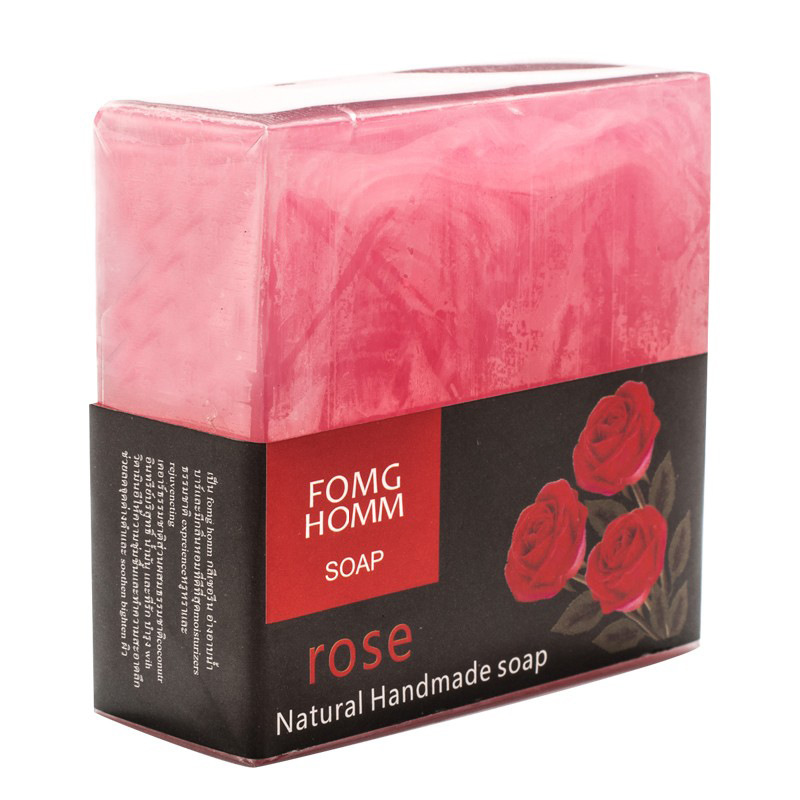 Thailand Handmade Essential Oil Soap Rose Fruit Soap Soap Men and Women Bathing Cleansing Bath Full Body Hand Washing Gift Box