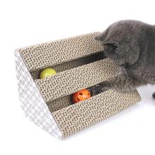 猫抓板磨爪器猫爪板瓦楞纸猫抓垫玩具小猫磨抓板猫窝猫咪用品
