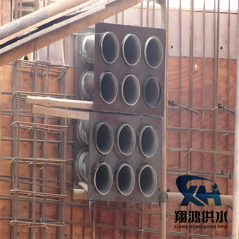 管廊防水密封组件穿墙橡塑预埋件通信100电力150线缆防水套管200