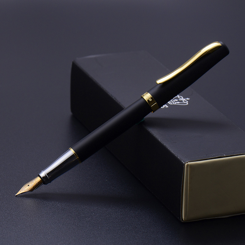 公爵duke209黑砂礼品钢笔刻字logo学生练字美工笔办公用品批发