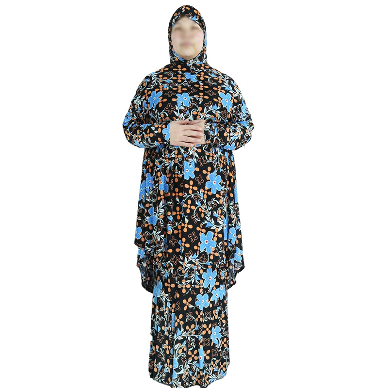 Foreign Trade Ice Silk Printed Two-Piece Suit Rayon Casual African Women's Ethnic Clothing in Stock