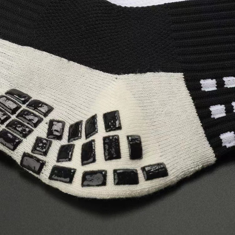 Cross-Border Thick Towel Bottom Soccer Socks Non-Slip Glue Men's Mid-Calf Sports Football Training Competition Soccer Socks Sports