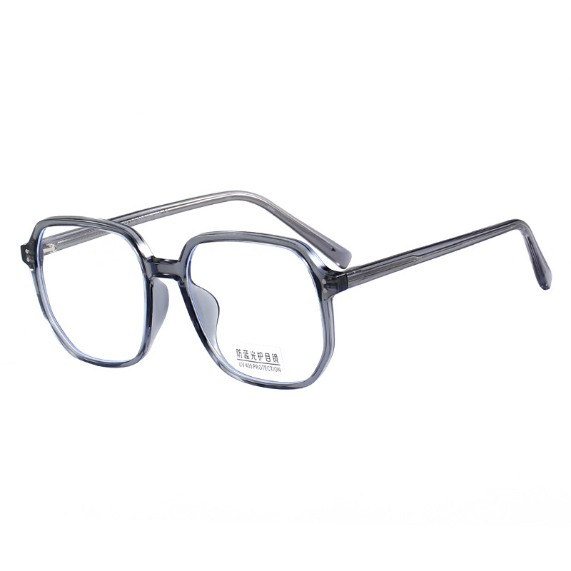 kk9123轻质tr90防蓝光眼镜框新款方形女士街拍光学架男士近视眼睛
