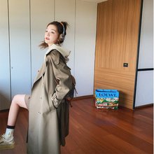 韩版外套女2024春秋季新款女神范气质穿搭小众设计感简约大方风衣