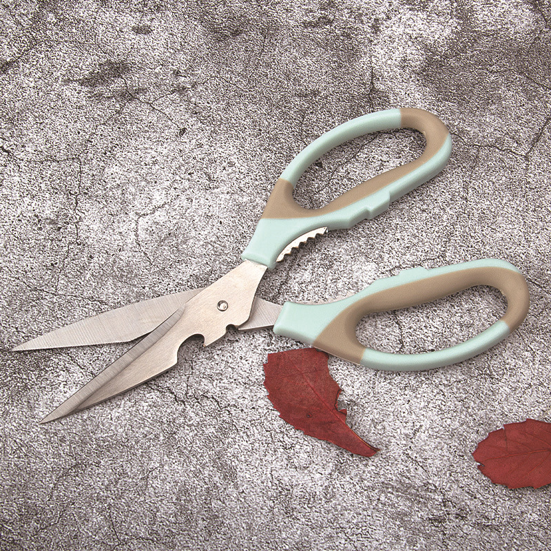 捞刀河多功能不锈钢家用厨房剪刀食物杀鱼烤肉剪鸡骨剪子ldh-020j