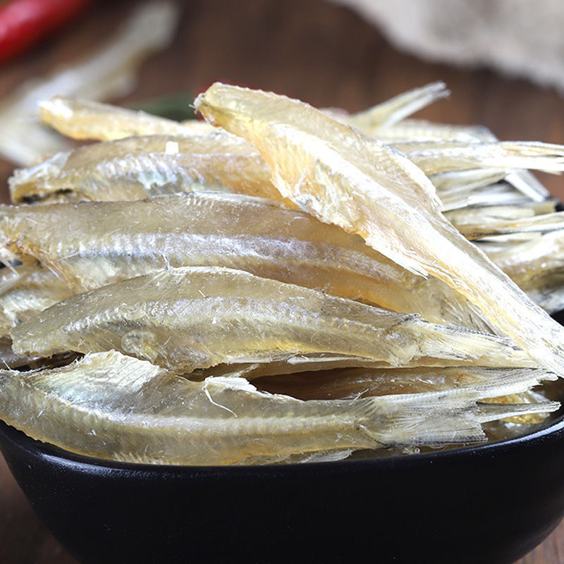 北海特产银鱼干无头小鱼干水晶鱼白帆鱼干渔民自晒淡干小鱼仔批发