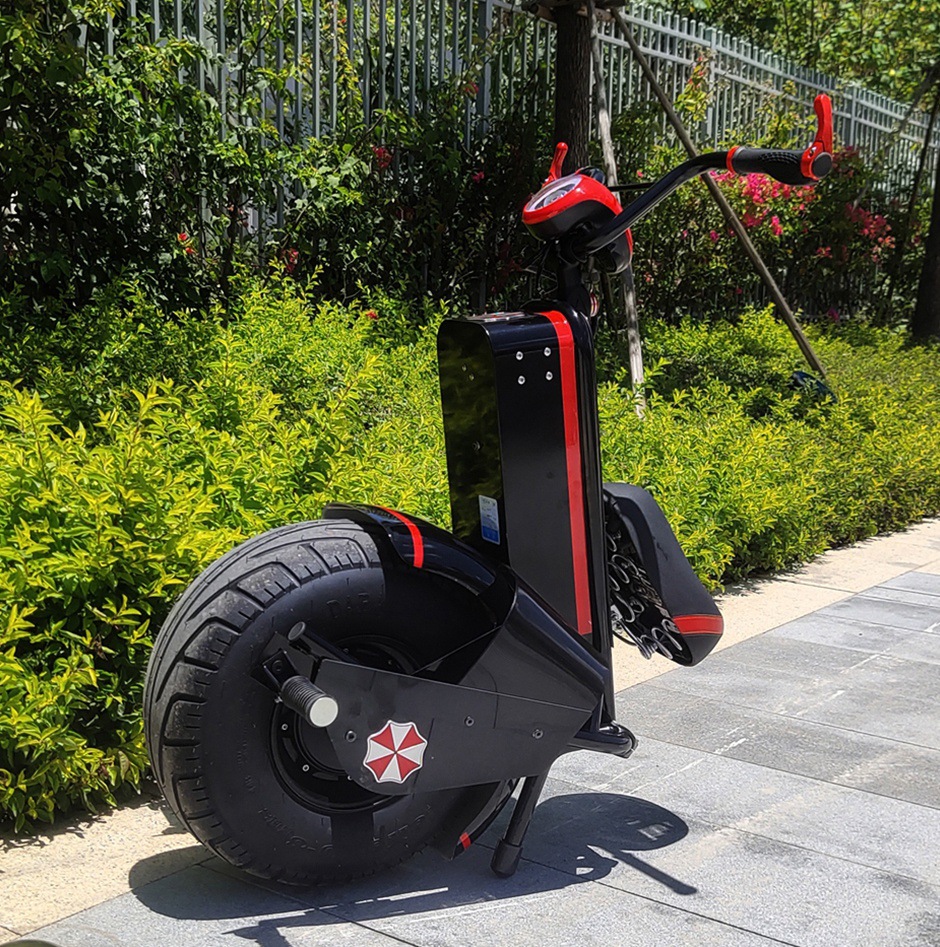 自平衡电动独轮车可坐摩托车车上平衡车成年锂电代步车座位动平衡