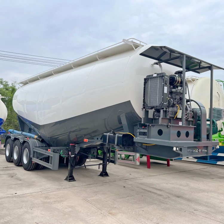 供应粉末罐式车 工地散装水泥罐车 13米油罐车 半挂车