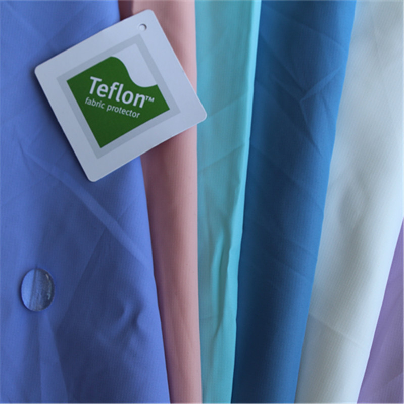 upf50 特氟龙三防速干户外风壳外套面料防紫外线防晒衣防晒服面料