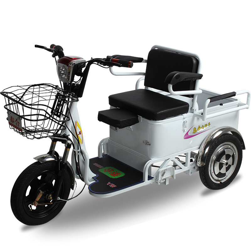 电动三轮车接送孩子车家用新款小型代步车拉货三轮电动电瓶车