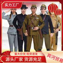日本兵套装日本军官大佐演出服汉奸服套日本鬼子进村元旦表演服装