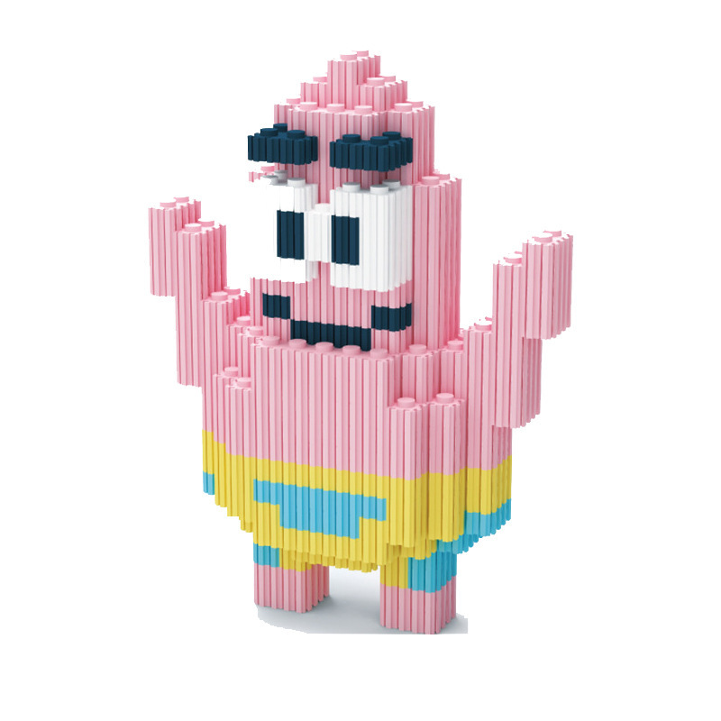 兼容乐高串联小颗粒立体积木儿童益智拼装拼图地摊玩具礼物批发