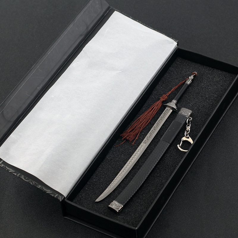 雪中-悍刀行影视周边徐凤年绣冬春雷22cm武器模型