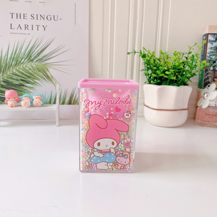 Japanese Cartoon Clow M Pen Holder Girl Heart Dream Colorful and Fresh Desktop Pen Container Multi-Functional Storage Tool