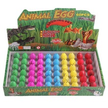 新奇膨胀恐龙蛋孵化玩具 膨胀泡水恐龙孵化蛋复活蛋地摊玩具批发