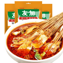 友加钵钵鸡调料100g*3袋四川特产麻辣冷锅串串底料家用方便速食