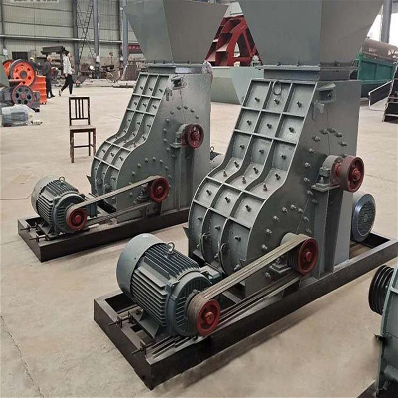 大量现货无筛底双转子煤炭破碎机德辉双击破鹅卵石制砂机