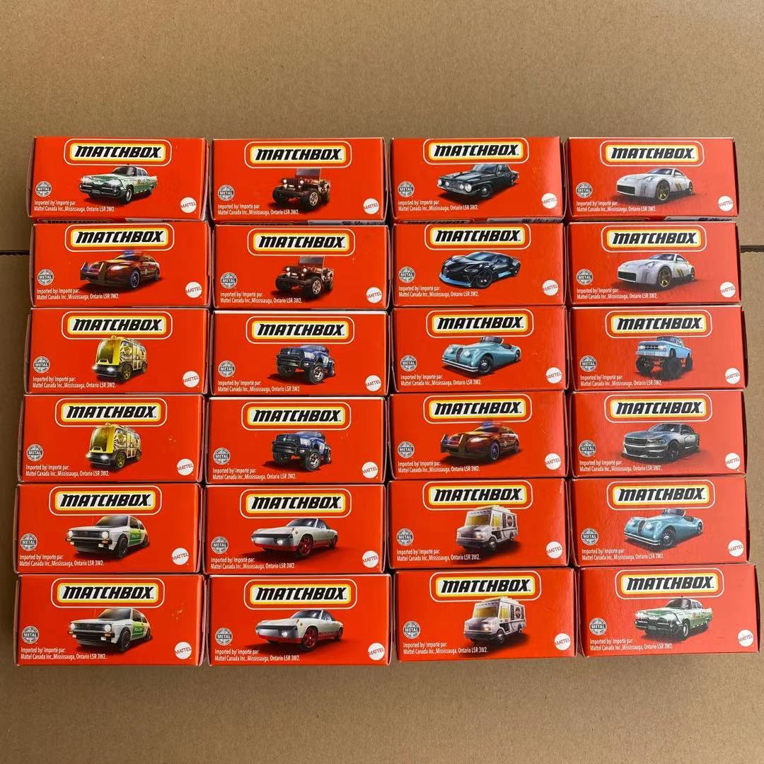 美泰matchbox火柴盒城市英雄交通合金小车 dnk70 9c6s 等批次原箱