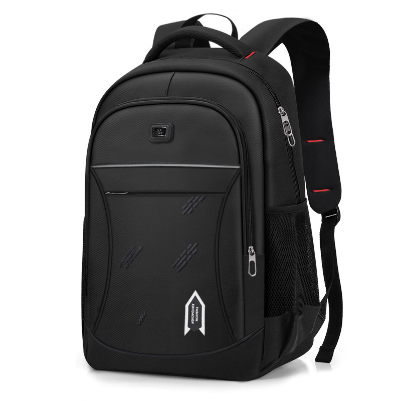 New Men's Backpack Backpack Fashion Personalized Backpack Middle School Students Backpack Large Capacity Laptop Bag