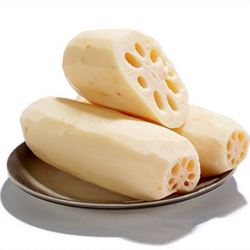 湖北9孔粉藕洪湖鲜藕汤藕水果藕中段尾段藕头可选真空装5斤起批