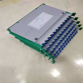 0成交0笔7年复购率:0%菲尼特 24芯fc单模odf光纤配线架机架式单元体熔