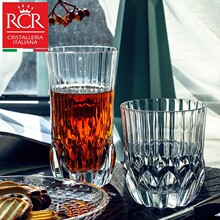 意大利RCR进口亚太高身水杯水晶玻璃杯家用水杯杯子果汁杯啤酒杯