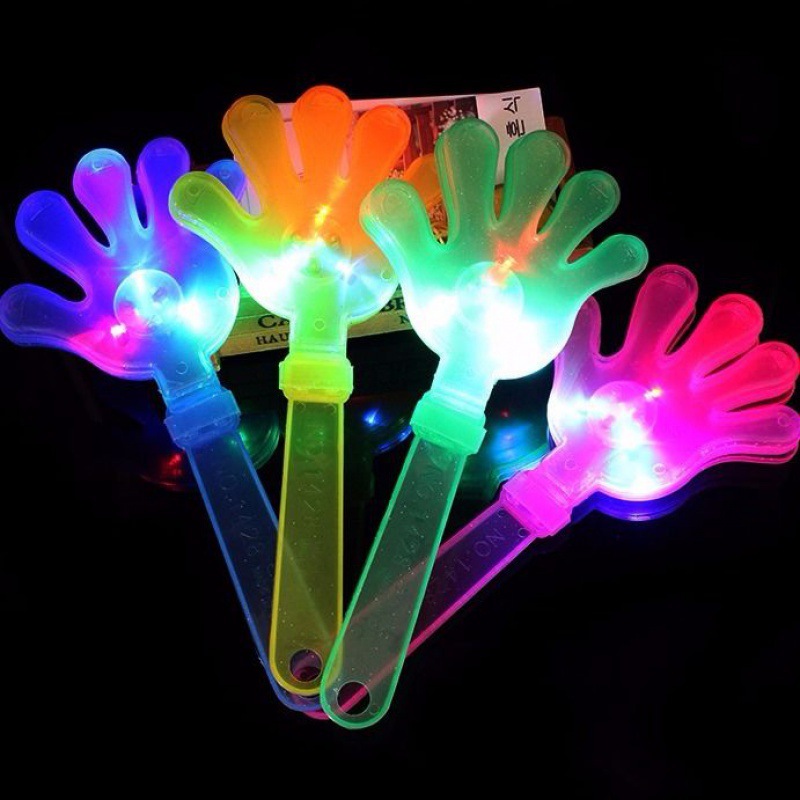 08成交4件应援棒儿童玩具爱心五角星荧光棒演唱会道具五角星logo闪光