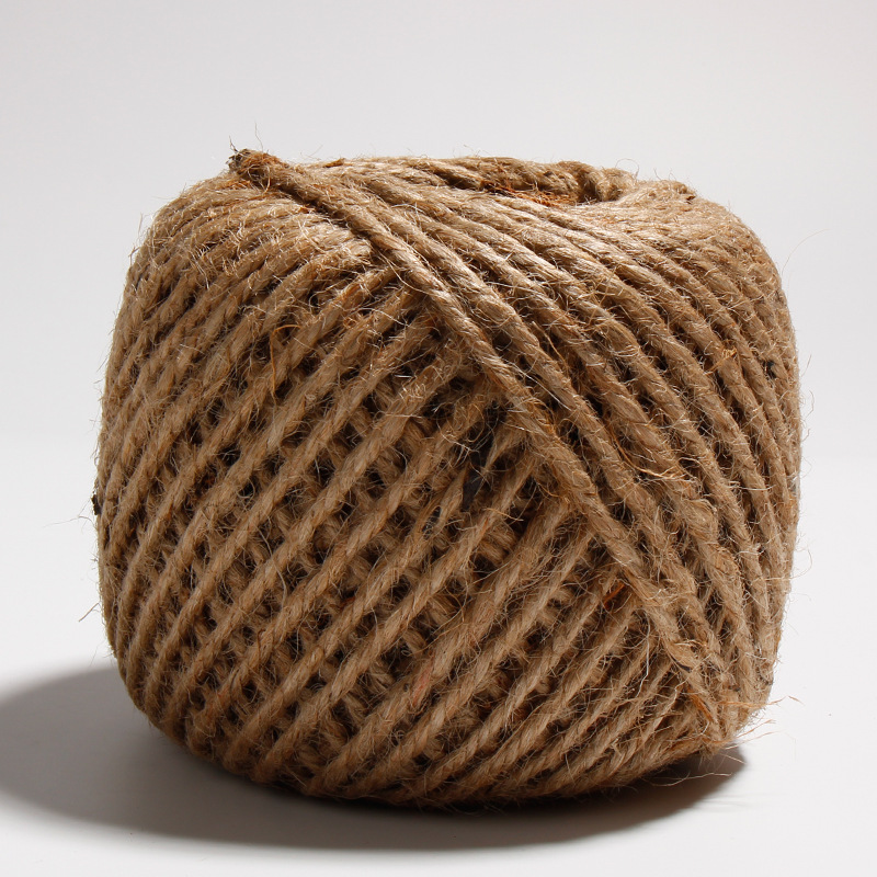 麻线包装装饰麻线厂家批发园艺工艺品麻绳装饰编织辅料