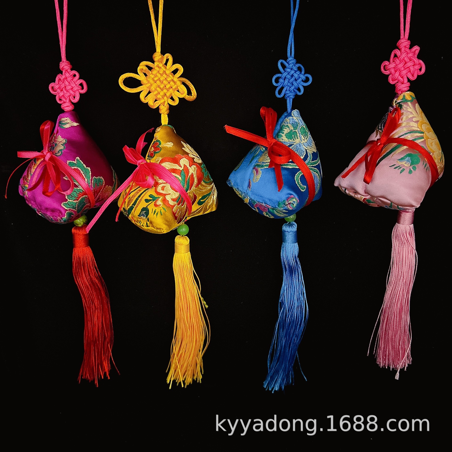 端午节荷包香袋香包香囊粽子中国结古风传统荷包汽车挂件平安香包