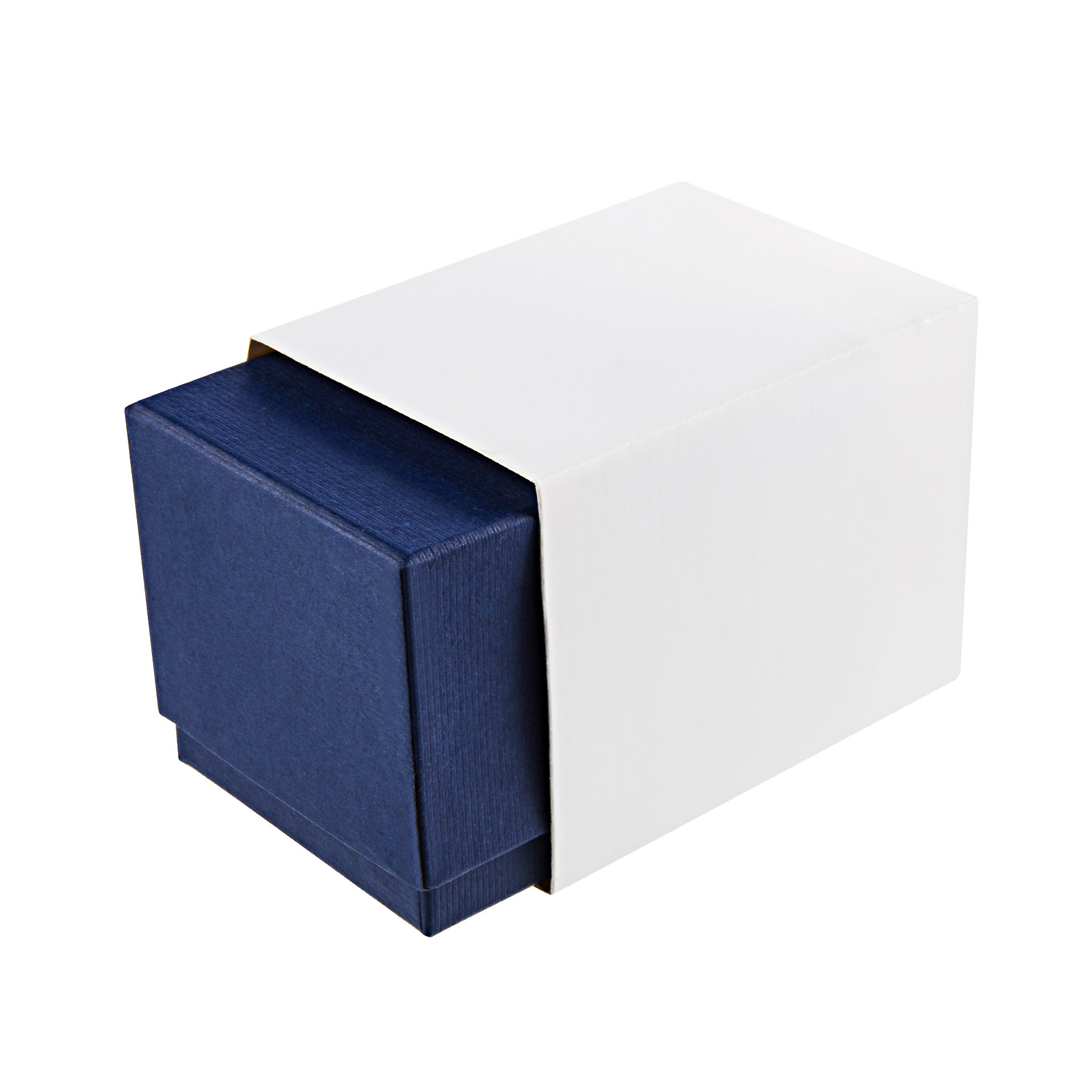 厂家直供高端蓝白条手表盒礼品盒翻盖盒带枕头包纸盒批发定做logo