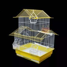 虎皮鹦鹉专用鸟笼牡丹大号双层别墅笼子文鸟珍珠鹦鹉鸟笼包邮