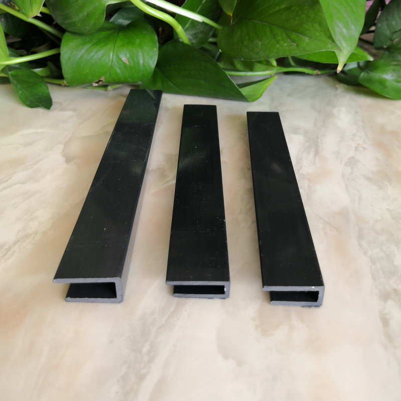 u形塑料压条pvc塑料型材强度高韧性强可制作