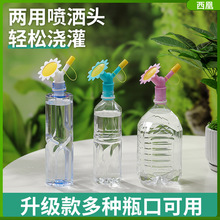 浇花喷嘴头太阳花喷壶头两用花洒喷头便携浇水喷头家用小型洒水器