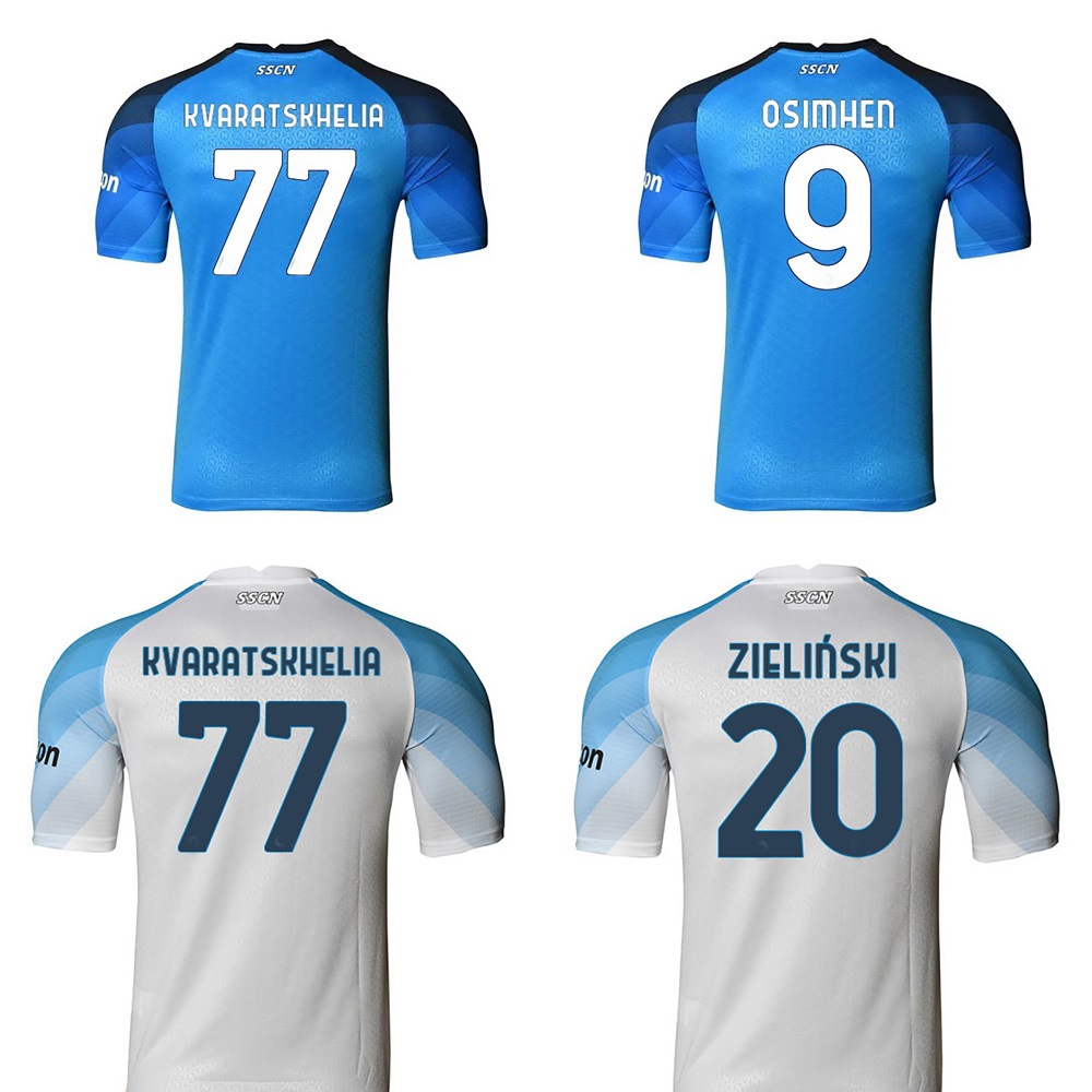 23那不勒斯主客场球衣77号克瓦拉茨赫利亚9奥斯梅恩冷门球衣-阿里巴巴