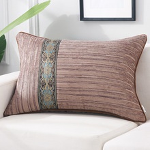 批发新中式沙发装饰品长方形抱枕大号靠垫家用现代简约午睡办公室