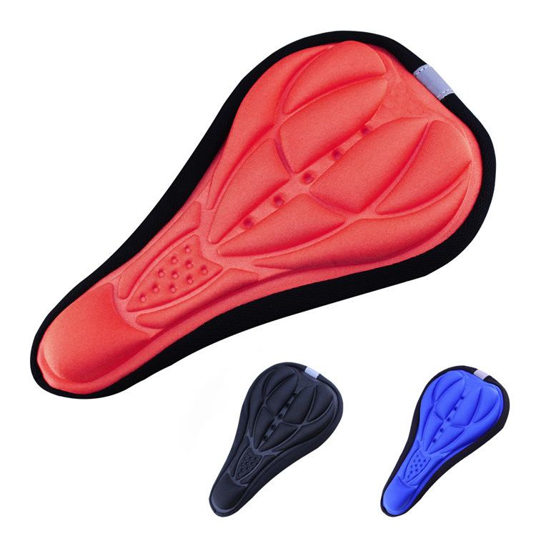 Bicycle Fixture and Fitting Bicycle Cushion Cover Silicone Mountain Bike Seat Cover Riding 3d Saddle Cover Seat Cover