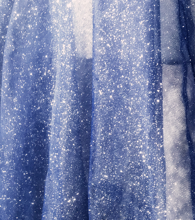 厂家直销软硬网闪粉闪光亮网纱亮片布料面料婚纱礼服头纱设计师服