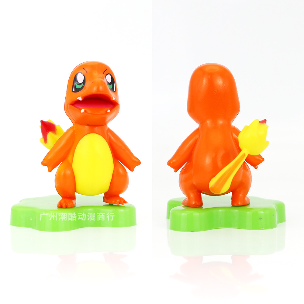 跨境盲盒手办 宝可梦皮卡丘神奇宝贝摆件 可达鸭盒蛋扭蛋车载公仔