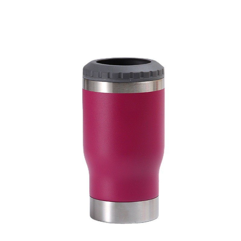 14Oz Stainless Steel Cooling Tank Double-Layer Vacuum Cooling Coke Can Multi-Purpose Beer Vacuum Cup Wholesale