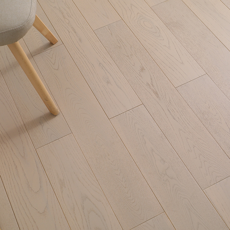 家用平扣纯实木白橡木实木地板客厅卧室原木本色特价实木地板厂家