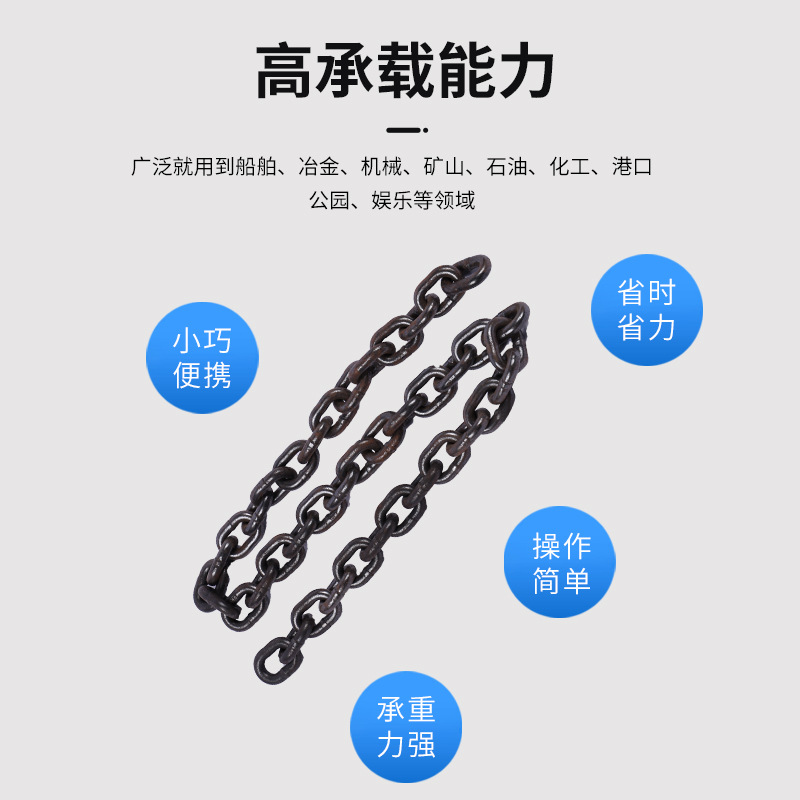 Factory Wholesale Industrial Mining Ring Chain 6-22mm Hoisting Rigging Chain G80 Grade Manganese Steel Lifting Chain