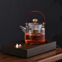 新羽加厚玻璃茶壶蒸汽煮茶器烧水壶电陶炉茶壶批发一件代发