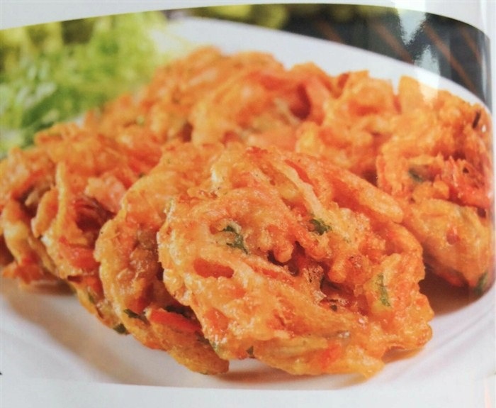 安膳小库天妇罗蔬菜虾饼500克10块 速冻虾饼 油炸日式虾饼半成品